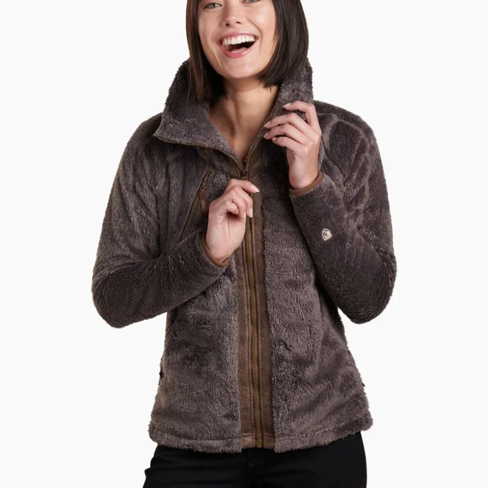 KUHL Flight Fleece Zip-Up Jacket in Breen (Brown) | Size S - Picture 12 of 12